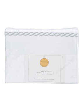Portofino MADE IN ITALY 300tc Cotton Sateen Luxury Sheet Set